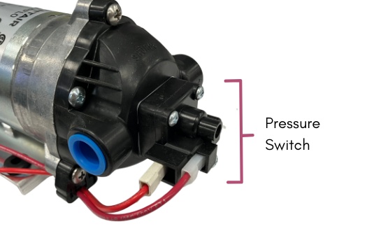 12V pump demand switch location